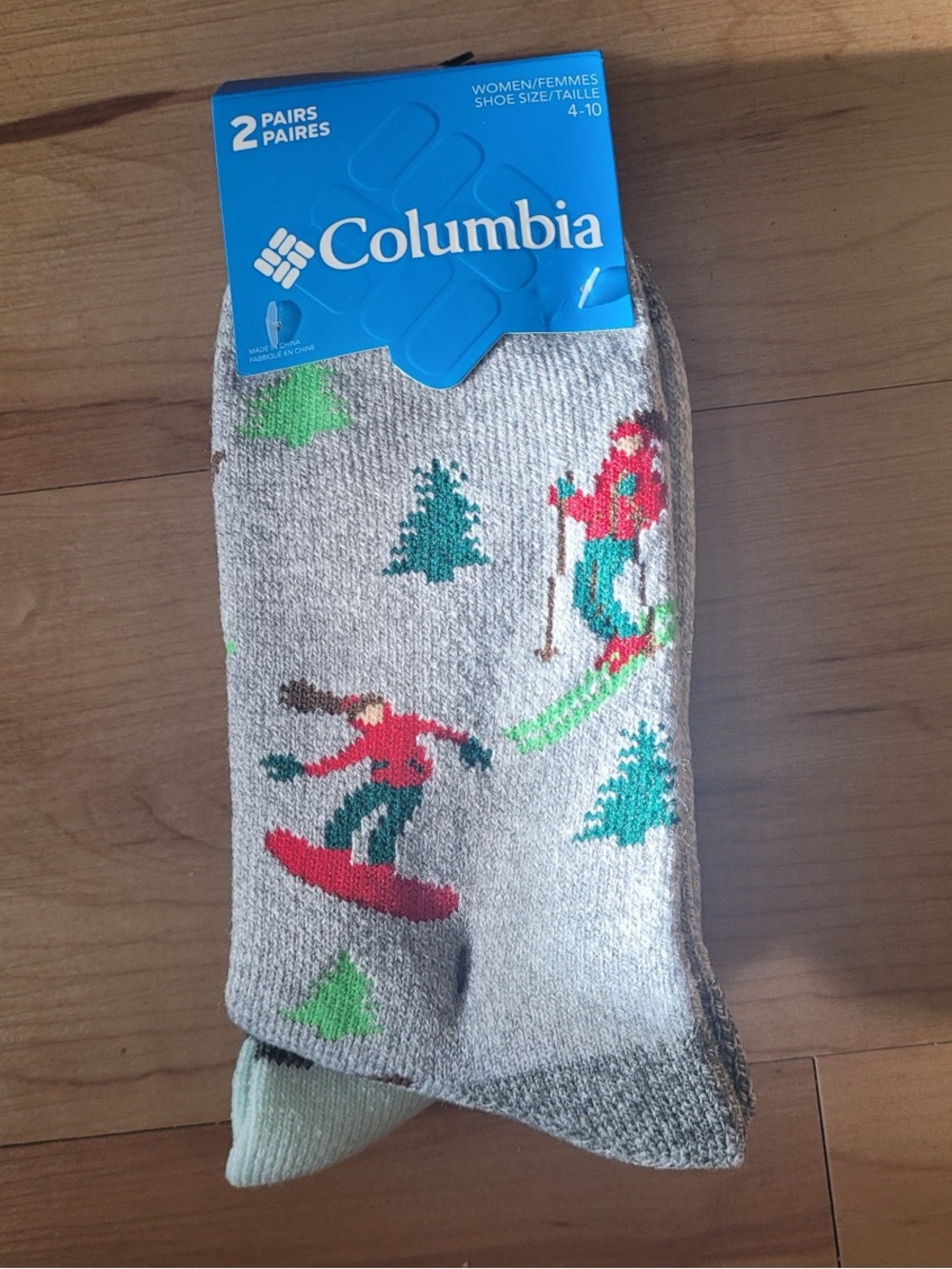 Columbia Plush Thermal Winter Crew Socks